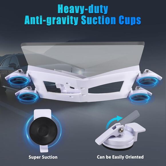 Gadfish Starlink Mini Car Sun Roof Mount, Starlink Mini Mounting 4 Suction Cup - Picture 4 of 11